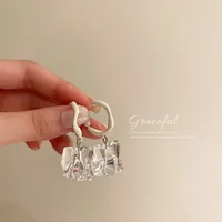 Fashion Irregular Transparent Acrylic Earrings Wholesale main image 1