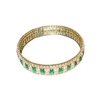 European And American Fashion Exaggerated Full Diamond Bracelet Female Wholesale main image 5
