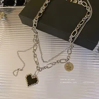 Geometric Alloy Titanium Steel Wholesale Necklace main image 4