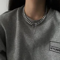 Geometric Alloy Titanium Steel Wholesale Necklace sku image 18