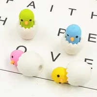 Broken Shell Chicken Creative Stationery Children Students Cute Eraser main image 1