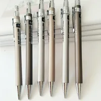 1 Piece Geometric Class Learning School Metal Classic Style Mechanical Pencil main image 1