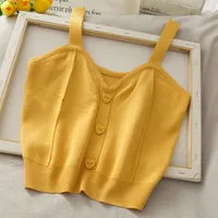 Women's Sleeveless Tank Tops Simple Style Solid Color main image 6
