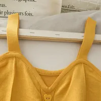 Women's Sleeveless Tank Tops Simple Style Solid Color main image 4