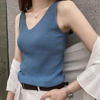 Tank Tops Simple Style Solid Color main image 4
