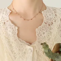 Wholesale Jewelry Fashion Geometric 304 Stainless Steel 18K Gold Plated Pendant Necklace sku image 8