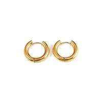 Ins Style Geometric Titanium Steel Plating No Inlaid Earrings sku image 2