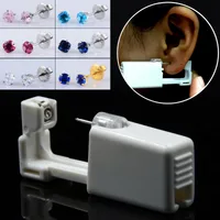 Elegant Geometric 316L Stainless Steel  Plastic Inlaid Gemstone Zircon Unisex Earrings Ear Studs main image 1