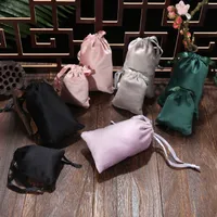 Fashion Solid Color Cloth Jewelry Packaging Bags main image 2