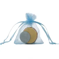 Simple Style Solid Color Organza Jewelry Packaging Bags main image 5