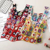 Tank Tops Ethnic Style Color Block main image 2
