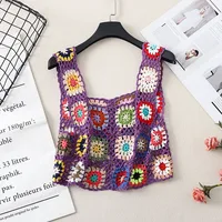 Tank Tops Ethnic Style Color Block main image 5