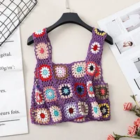 Tank Tops Ethnic Style Color Block main image 6