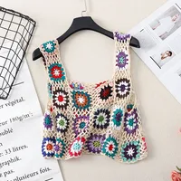 Tank Tops Ethnic Style Color Block main image 13