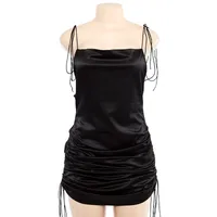 2022 Summer New Solid Color Sexy Suspender Dress Women main image 3