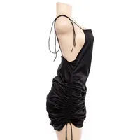 2022 Summer New Solid Color Sexy Suspender Dress Women main image 2