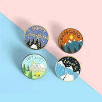 Cartoon Creative Cute Climate Brooches Alloy Brooch main image 3
