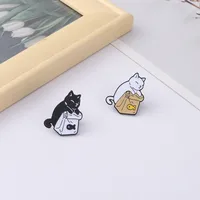 Cute Cat Fish Alloy Plating Unisex Brooches main image 3