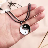 New Wax Rope Stainless Steel Chain Necklace Pendant Jewelry Wholesale main image 3