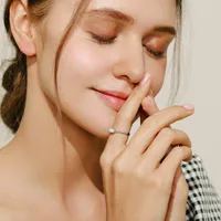 S925 Silver Egg Noodle Opal Ring Female Creative Fine Ring main image 5