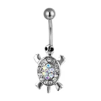 Simple Style Animal Alloy Diamond Belly Ring main image 1