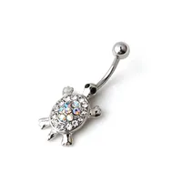 Simple Style Animal Alloy Diamond Belly Ring main image 2