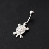 Simple Style Animal Alloy Diamond Belly Ring main image 3