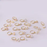 Nose Rings & Studs Fashion Geometric Copper Plating main image 5
