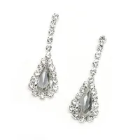 Simple Fashion New Rhinestone Water Drop Alloy Pendant Jewelry main image 4