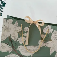 Shopping Packaging Clothing Gift Jewelry Portable Kraft Paper Bags main image 4