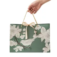 Shopping Packaging Clothing Gift Jewelry Portable Kraft Paper Bags main image 5