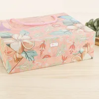 England Tower Pink Portable Paper Bag Clothing Accessories Gift Advertising Bag main image 3