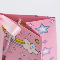 Cartoon Cute Gift Bag Gift Bag Tote Bag Packaging Bag  Tote Paper Bag Wholesale main image 3