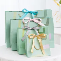 Gift Bag Clothing Shopping Bag Wrapping Paper Bag Item Bag Return Gift Bag Wholesale main image 2