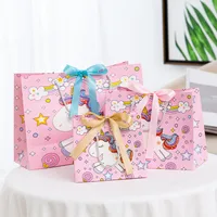 Cartoon Cute Gift Bag Gift Bag Tote Bag Packaging Bag  Tote Paper Bag Wholesale sku image 1