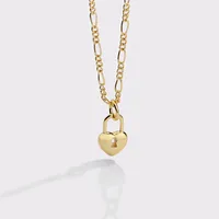 925 Sterling Silver Plating Heart Necklace main image 1