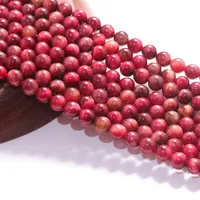 Natural Color Tiger Eye Stone Loose Beads Purple Diy Hand Bead Jewelry Accessories main image 5