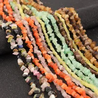 Semi-finished Natural Crystal Jade Loose Irregular Gravel Demagnetizing Stone Beaded main image 1