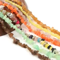 Semi-finished Natural Crystal Jade Loose Irregular Gravel Demagnetizing Stone Beaded main image 4
