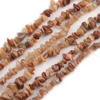 Semi-finished Natural Crystal Jade Loose Irregular Gravel Demagnetizing Stone Beaded main image 5