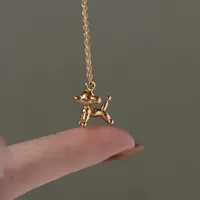 Wholesale Jewelry Simple Style 304 Stainless Steel 18K Gold Plated Necklace sku image 1