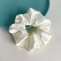 Fashion Green Blue Hair Rope Simple Solid Color Hair Scrunchies sku image 1