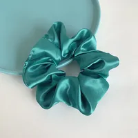Fashion Green Blue Hair Rope Simple Solid Color Hair Scrunchies sku image 3