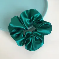 Fashion Green Blue Hair Rope Simple Solid Color Hair Scrunchies sku image 4