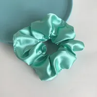 Fashion Green Blue Hair Rope Simple Solid Color Hair Scrunchies sku image 5