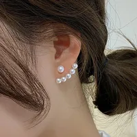 Creative Simple Fashion Female Pearl Alloy Ear Bone Clip Wholesale sku image 1
