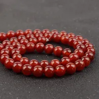 7a Red Agate Loose Beads Natural Stone Semi-finished Round Beads main image 3