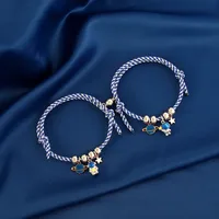 New Alloy Astronaut Pendent A Pair Of Couple Magnet Bracelet Wholesale main image 4