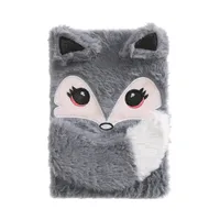 Winter Cartoon Cute Children Fox Animal Furry Diary Book main image 5