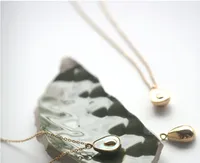 Wholesale Jewelry Heart 304 Stainless Steel Titanium Steel Shell 18K Gold Plated Inlaid Shell Inlaid Gold Necklace main image 3